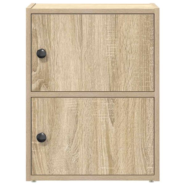 vidaXL Βιβλιοθήκη Sonoma Δρυς 40x24x52 εκ. από Επεξεργασμένο Ξύλο