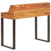 vidaXL Γραφείο 110 x 50 x 94 εκ. από Μασίφ Ξύλο Ακακίας και Ατσάλι