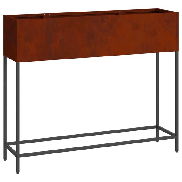 vidaXL &Upsilon;&psi;&omega;&mu;έ&nu;&eta; &Gamma;&lambda;ά&sigma;&tau;&rho;&alpha; &Kappa;ή&pi;&omicron;&upsilon; &Sigma;&kappa; rusty 100 x 26 x 82 &epsilon;&kappa;