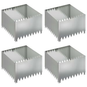 vidaXL &Pi;&epsilon;&rho;ί&gamma;&rho;&alpha;&mu;&mu;&alpha; &gamma;&kappa;&alpha;&zeta;ό&nu; 4 &tau;&mu;&chi;. 60 x 60 x 35 cm &Alpha;&tau;&sigma;ά&lambda;&iota; &Alpha;&sigma;&eta;&mu;ί