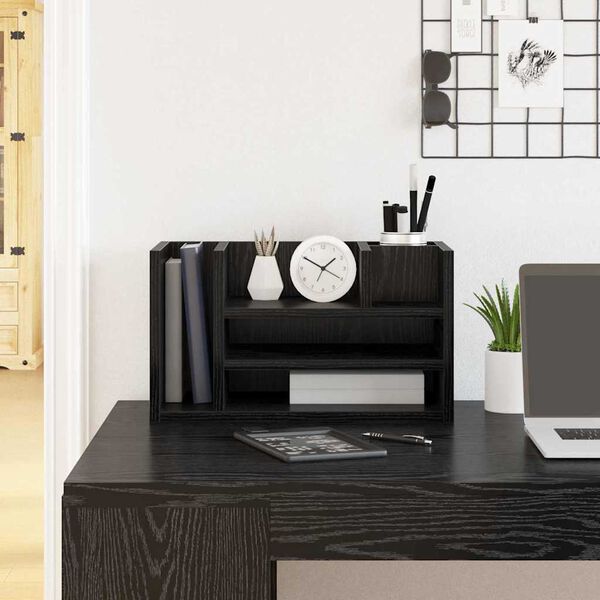 vidaXL Οργανωτής Γραφείου Παλιό Ξύλο 44.5 x 24 x 25 εκ