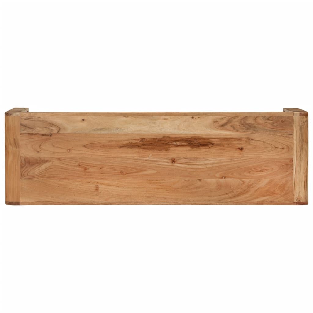 vidaXL Έπιπλο Τηλεόρασης 110 x 33 x 33 εκ. από Μασίφ Ξύλο Ακακίας