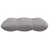 vidaXL Μαξιλάρια καθισμάτων 4 pcs Ανοιχτό γκρι 40 x 40 cm