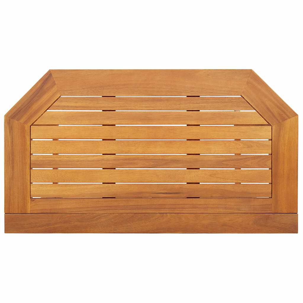 vidaXL Τραπέζι Bistro 90 x 50 x 75 εκ. από Μασίφ Ξύλο Ακακίας