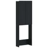 vidaXL &Nu;&tau;&omicron;&upsilon;&lambda;ά&pi;&alpha; &tau;&omicron;&upsilon;&alpha;&lambda;έ&tau;&alpha;&sigmaf; ZWOLLE &Mu;&alpha;ύ&rho;&omicron; 66 x 25,5 x 190 &epsilon;&kappa;.