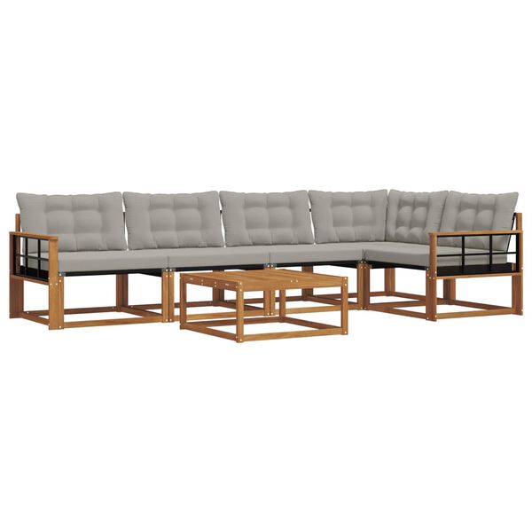 vidaXL &Sigma;&epsilon;&iota;&rho;ά &Kappa;&alpha;&nu;&alpha;&pi;έ &Epsilon;&xi;&omega;&tau;&epsilon;&rho;&iota;&kappa;&omicron;ύ 6 pcs &Phi;&upsilon;&sigma;&iota;&kappa;ό &kappa;&alpha;&iota; &Alpha;&nu;&omicron;&iota;&chi;&tau;ό &Gamma;&kappa;&rho;&iota;