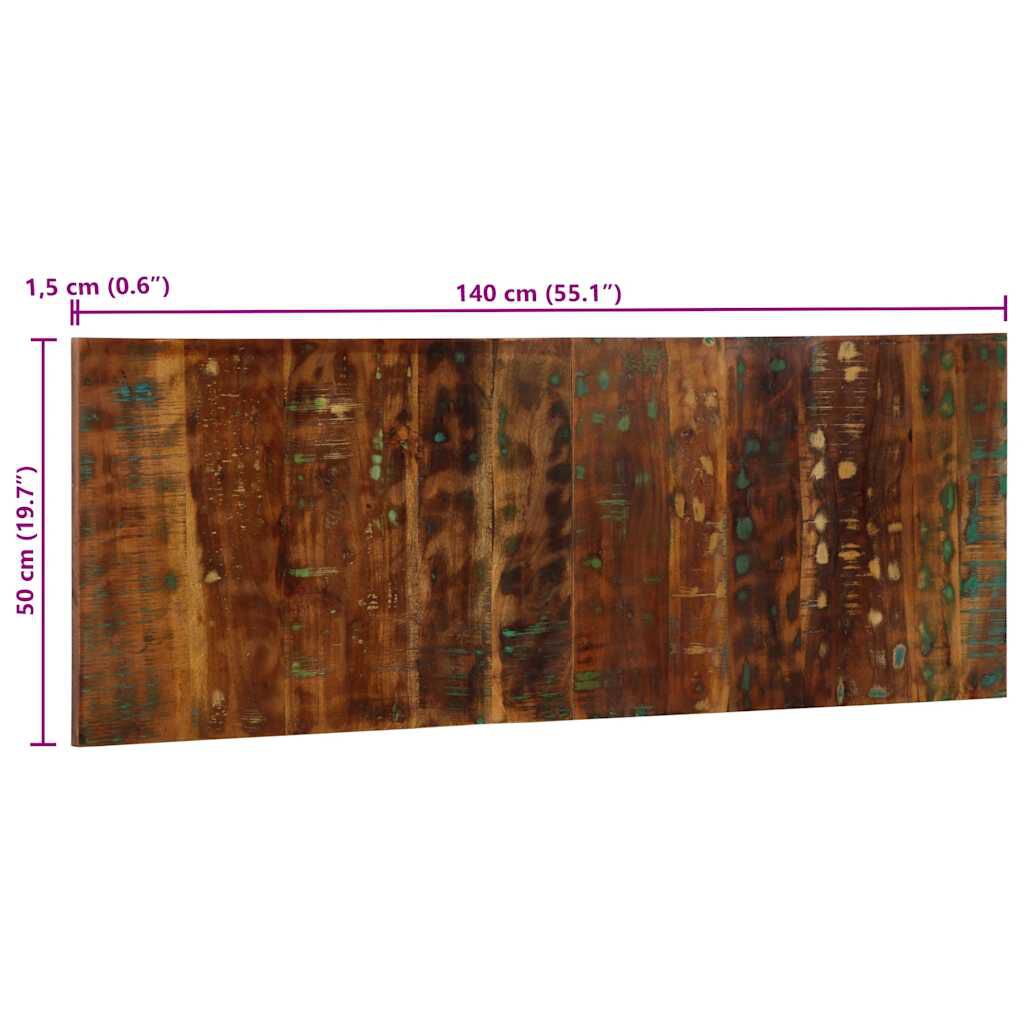 vidaXL κεφαλάρι πολύχρωμο 140 cm από μασίφ ξύλο αναγεννημένο