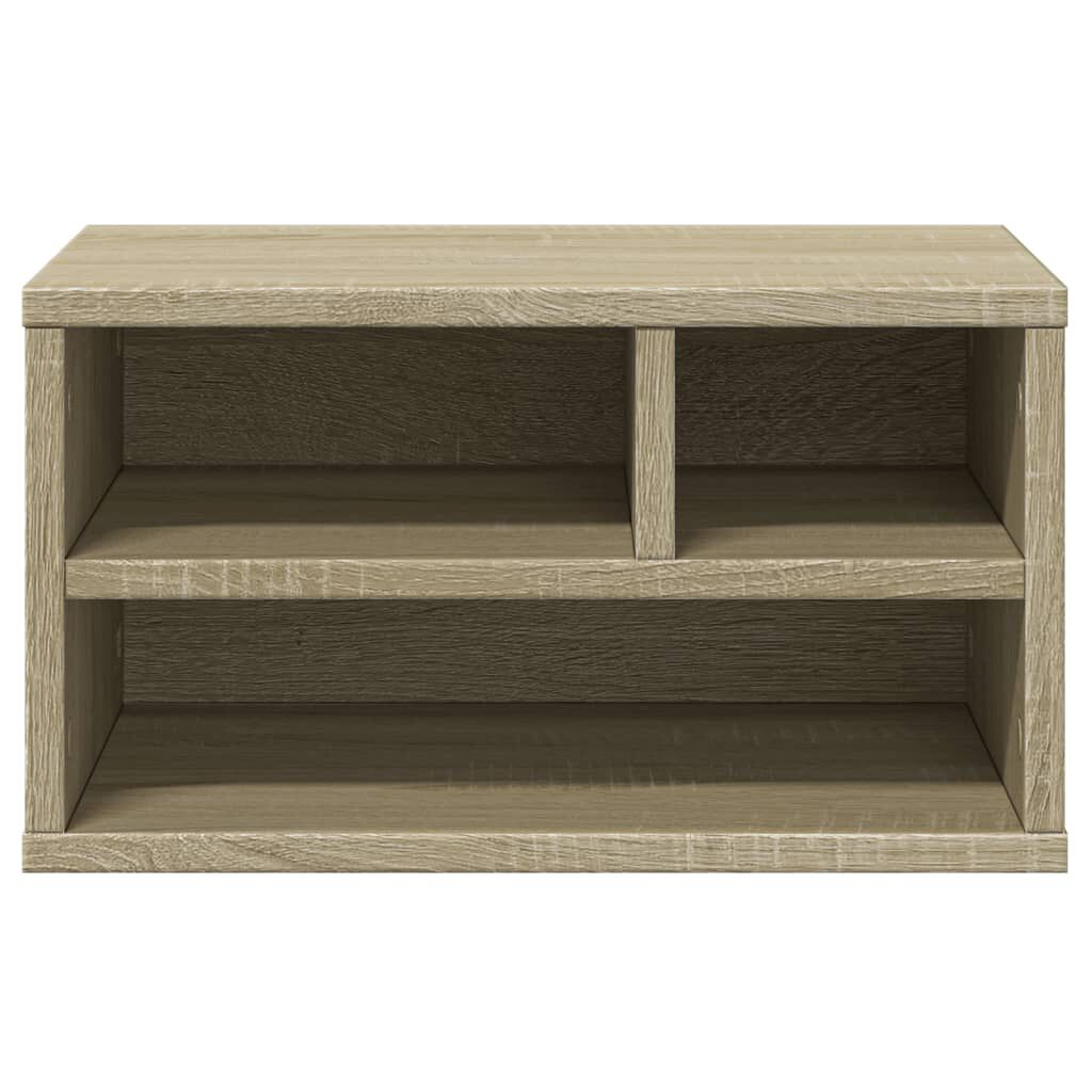 vidaXL Βάση Εκτυπωτή Sonoma Δρυς 40x32x22,5 εκ. από Επεξεργασμένο Ξύλο