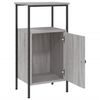 vidaXL Κομοδίνο Γκρι Sonoma 41 x 31 x 80 εκ. από Επεξεργασμένο Ξύλο