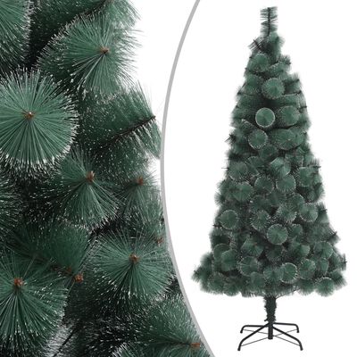 vidaXL Χριστουγεννιάτικο Δέντρο Τεχνητό με Βάση Πράσινο 120 εκ από PET