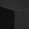 vidaXL Ντουλάπι Μαύρο 60 x 33 x 110 εκ. από Επεξεργασμένο Ξύλο