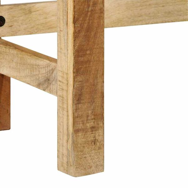 vidaXL Τραπέζι περιποίησης Καφέ 100 x 40 x 120 εκ. Μασίφ ξύλο μάνγκο