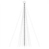 vidaXL Χριστουγεννιάτικο δέντρο LED με αιχμές 1534 LED Ψυχρό Λευκό