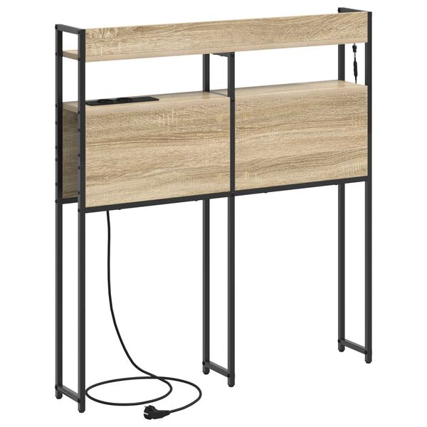 vidaXL Κεφαλάρι Αποθήκης Sonoma Oak 90 εκ. Επεξεργασμένο ξύλο