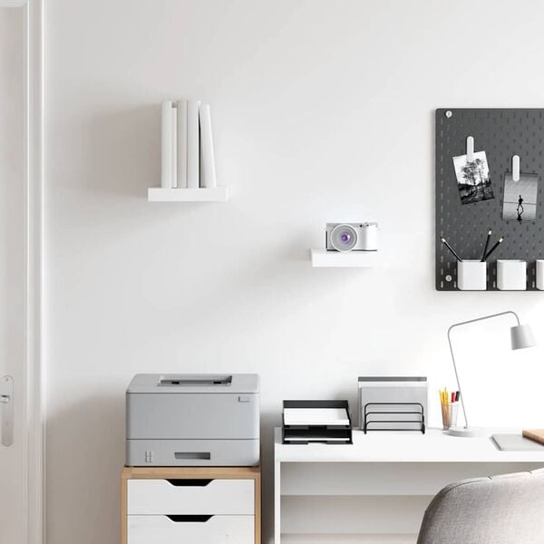 vidaXL &Rho;ά&phi;&iota;&alpha; &Tau;&omicron;ί&chi;&omicron;&upsilon; &Gamma;&upsilon;&alpha;&lambda;&iota;&sigma;&tau;&epsilon;&rho;ά Ά&sigma;&pi;&rho;&alpha; 2 &Tau;&epsilon;&mu;ά&chi;&iota;&alpha; 23x23,5x3,8 &epsilon;&kappa;. MDF