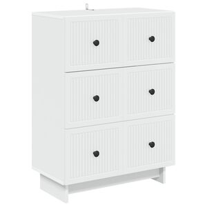 vidaXL &Nu;&tau;&omicron;&upsilon;&lambda;ά&pi;&iota; &mu;&epsilon; &Sigma;&upsilon;&rho;&tau;ά&rho;&iota;&alpha; &Lambda;&epsilon;&upsilon;&kappa;ό 66 x 34,5 x 90 &epsilon;&kappa; &Epsilon;&pi;&epsilon;&xi;&epsilon;&rho;&gamma;&alpha;&sigma;&mu;έ&nu;&omicron; &Xi;ύ&lambda;&omicron;