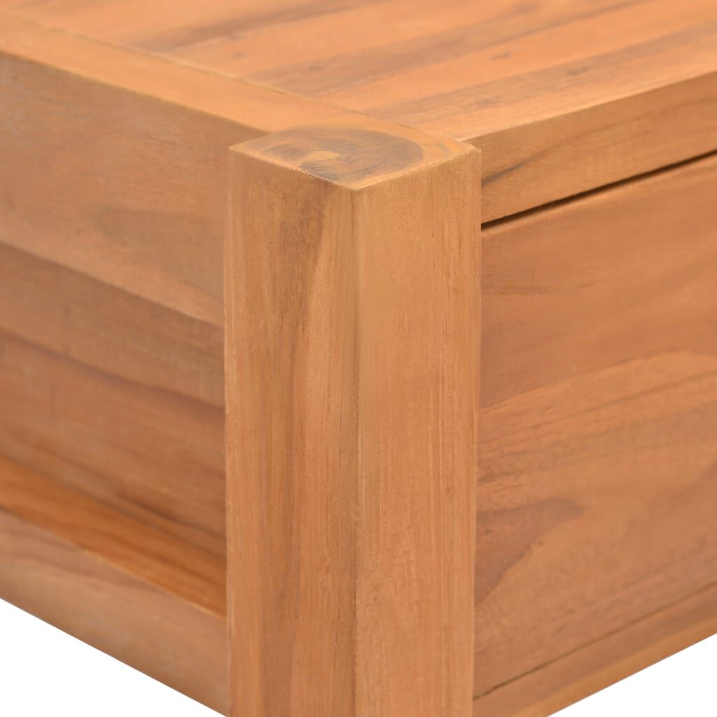 vidaXL Γραφείο με 2 Συρτάρια 100 x 40 x 75 εκ. Ανακυκλωμένο Ξύλο Teak