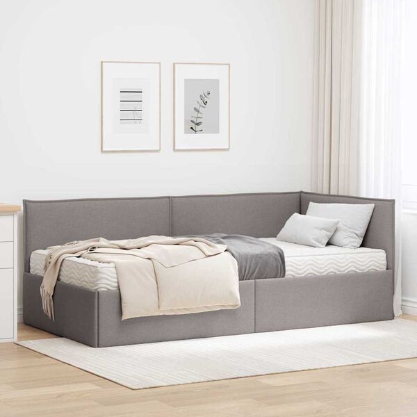 vidaXL &Kappa;&rho;&epsilon;&beta;ά&tau;&iota; &gamma;&omega;&nu;ί&alpha;&sigmaf; &mu;&epsilon; &sigma;&tau;&rho;ώ&mu;&alpha; &mu;&epsilon; &kappa;&epsilon;&phi;&alpha;&lambda;ά&rho;&iota; 2 pcs Taupe &Beta;&epsilon;&lambda;&omicron;ύ&delta;&omicron;