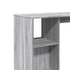 vidaXL Τραπέζι Κονσόλα Γκρι Sonoma 124x46x103,5 εκ. από Επεξεργ. Ξύλο