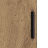 vidaXL Ντουλάπι Μπάνιου με ράφι με πόρτα artisan δρυς 61 x 35 x 64 εκ.