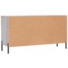 vidaXL Παπουτσοθήκη Γκρι Sonoma 102x35x55 εκ. από Επεξεργασμένο Ξύλο