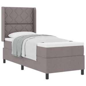 vidaXL &Kappa;&rho;&epsilon;&beta;ά&tau;&iota; &mu;&epsilon; &epsilon;&lambda;&alpha;&tau;ή&rho;&iota;&alpha; &mu;&epsilon; &sigma;&tau;&rho;ώ&mu;&alpha; Taupe 80 x 200 cm ύ&phi;&alpha;&sigma;&mu;&alpha;