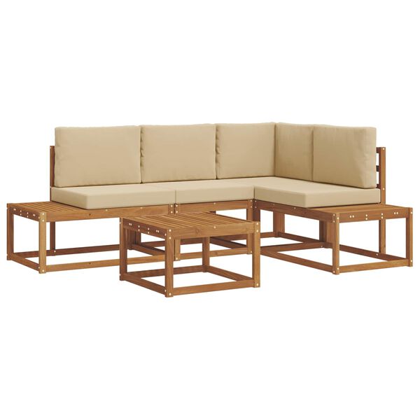 vidaXL &Sigma;&epsilon;&iota;&rho;ά &Kappa;&alpha;&nu;&alpha;&pi;έ &Epsilon;&xi;&omega;&tau;&epsilon;&rho;&iota;&kappa;&omicron;ύ &mu;&epsilon; &mu;&alpha;&xi;&iota;&lambda;ά&rho;&iota; 5 &Tau;&epsilon;&mu;ά&chi;&iota;&omicron; &Phi;&upsilon;&sigma;&iota;&kappa;ό &kappa;&alpha;&iota; &Mu;&pi;&epsilon;&zeta;