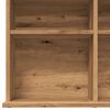 vidaXL Ντουλάπι CD Artisan Oak 100x23x89,5 cm Κατασκευασμένο ξύλο