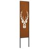 vidaXL Οθόνη Ιδιωτικότητας Κήπου Animal Print Σκ rusty 32 χ 140 εκ