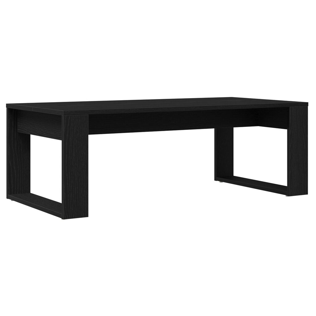 vidaXL Καφέ Τραπεζάκι Μαύρο Δρυς 102x50x35 εκ. Ξύλο Επεξεργασμένο