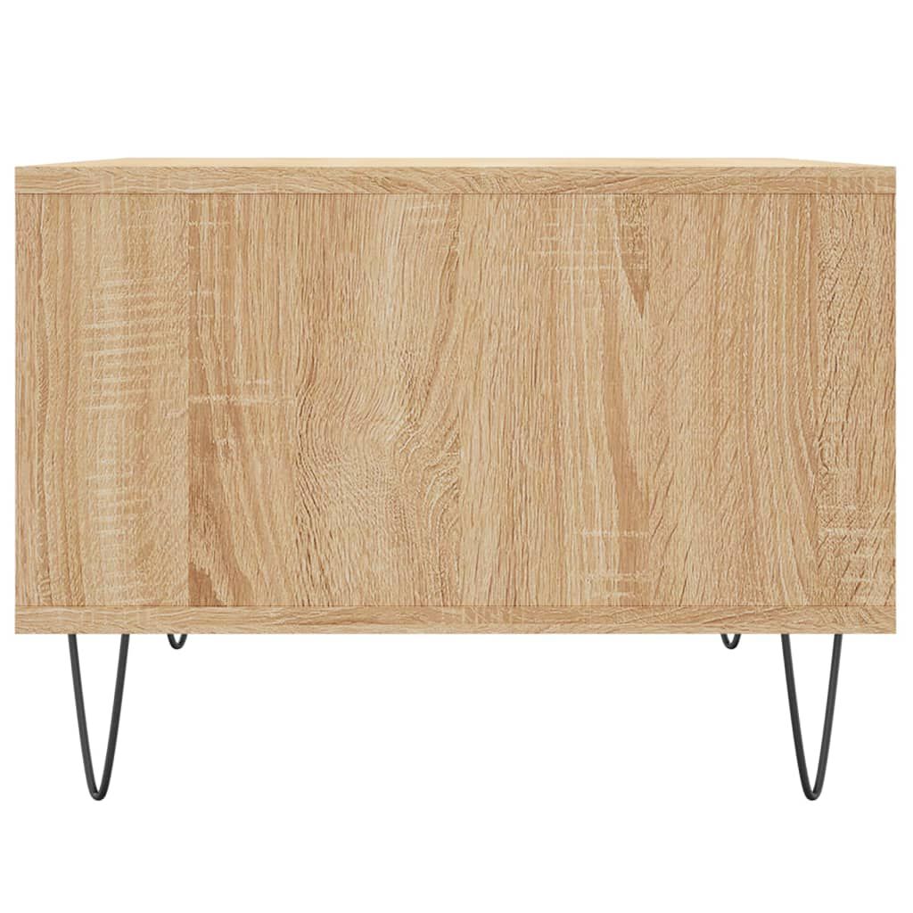 vidaXL Τραπεζάκι Σαλονιού Sonoma Δρυς 60x50x36,5εκ. Επεξεργασμένο Ξύλο