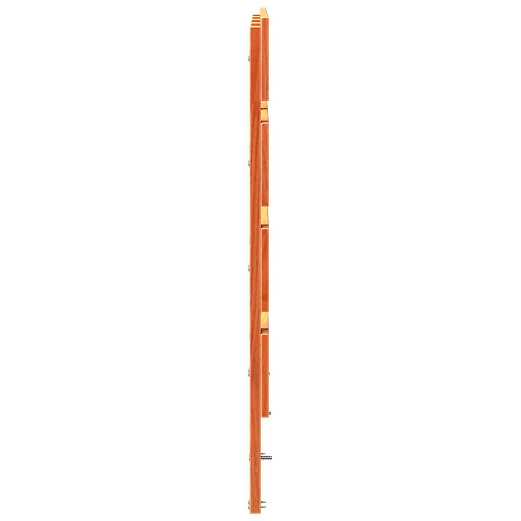 vidaXL Κεφαλός Βερνικωμένος Καφέ 140 cm από Στερεό Ξύλο Πεύκου