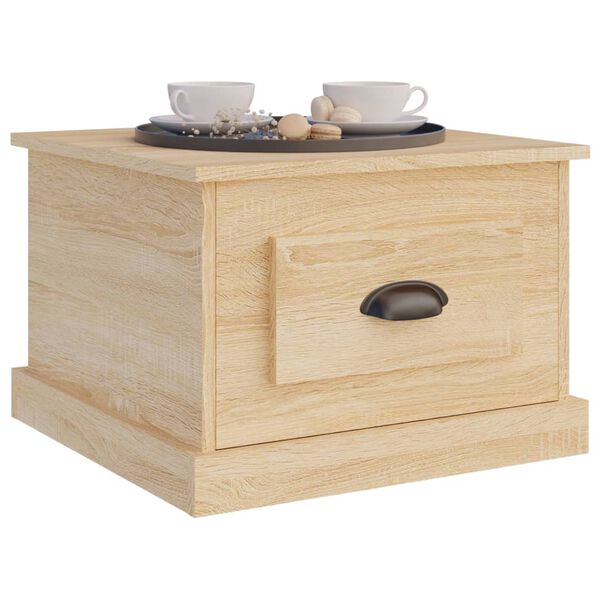 vidaXL Τραπεζάκι Σαλονιού Sonoma Δρυς 50x50x35 εκ. Επεξεργασμένο Ξύλο