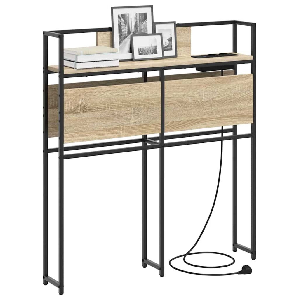 vidaXL Κεφαλάρι Αποθήκης Sonoma Δρυς 75 cm Επεξεργασμένο ξύλο