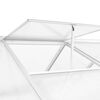 vidaXL Θερμοκήπιο 421 x 190 x 195 εκ. 15,6 μ³ Αλουμινίου