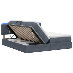 vidaXL LED &Kappa;&rho;&epsilon;&beta;ά&tau;&iota; &alpha;&pi;&omicron;&theta;ή&kappa;&epsilon;&upsilon;&sigma;&eta;&sigmaf; &mu;&epsilon; &sigma;&tau;&rho;ώ&mu;&alpha; &Sigma;&kappa;&omicron;ύ&rho;&omicron; &Gamma;&kappa;&rho;&iota; 180 x 200 cm