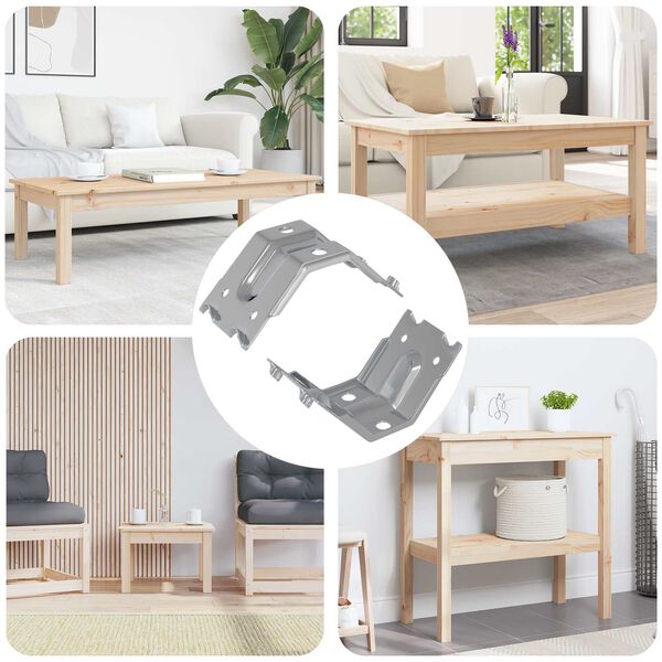 vidaXL &Beta;&rho;&alpha;&chi;ί&omicron;&nu;&alpha;&sigmaf; 2 pcs &Epsilon;&pi;&iota;&kappa;&alpha;&lambda;&upsilon;&mu;&mu;έ&nu;&omicron; &mu;&epsilon; &psi;&epsilon;&upsilon;&delta;ά&rho;&gamma;&upsilon;&rho;&omicron; 106 x 55 x 1,5mm