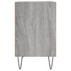 vidaXL Κομοδίνα 2 τεμ. Sonoma Γκρι 40x30x50 εκ. από Επεξεργασμένο Ξύλο