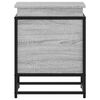 vidaXL Κουτί Αποθήκευσης με Γκρι Sonoma 40x40x51,5 εκ. Επεξ. Ξύλο