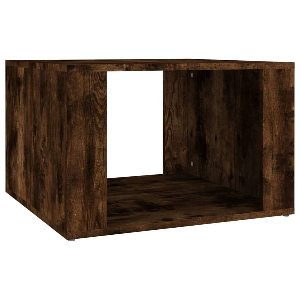vidaXL Κομοδίνο Καπνιστή βελανιδιά 57x55x36 εκ. από Επεξεργασμένο Ξύλο
