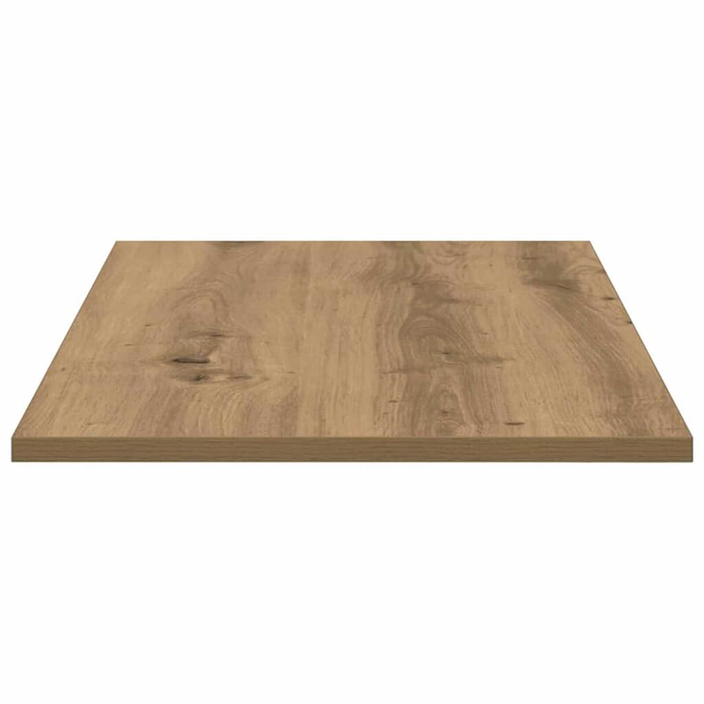 vidaXL Ράφι Βιβλίων 4 pcs Καφέ 80 x 40 x 1.5 cm Επεξεργασμένο ξύλο