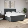vidaXL &Kappa;&rho;&epsilon;&beta;ά&tau;&iota; Boxspring &mu;&epsilon; &Sigma;&tau;&rho;ώ&mu;&alpha; &Sigma;&kappa;&omicron;ύ&rho;&omicron; &Gamma;&kappa;&rho;&iota; 180x200 &epsilon;&kappa; &Upsilon;&phi;&alpha;&sigma;&mu;ά&tau;&iota;&nu;