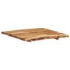vidaXL Επιφάνεια Τραπεζιού 58 x (50-60) x 2,5 εκ. Μασίφ Ξύλο Ακακίας