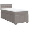 vidaXL &Kappa;&rho;&epsilon;&beta;ά&tau;&iota; Boxspring &mu;&epsilon; &Sigma;&tau;&rho;ώ&mu;&alpha; Taupe 90x190 &epsilon;&kappa;.&Upsilon;&phi;&alpha;&sigma;&mu;ά&tau;&iota;&nu;&omicron;