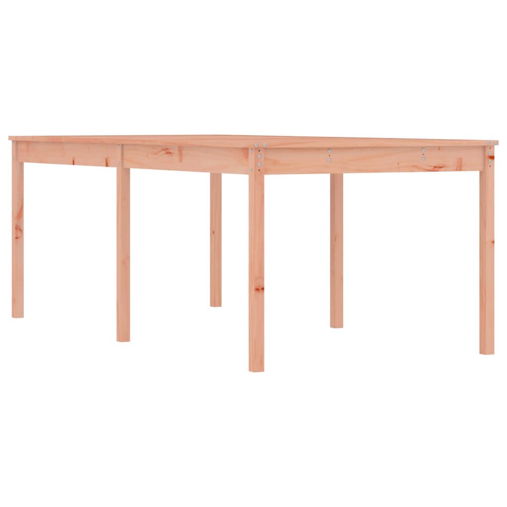 vidaXL Τραπέζι κήπου 203,5x100x76 cm Douglas από μασίφ ξύλο