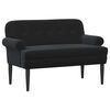 vidaXL Love seat &mu;&epsilon; &kappa;&omicron;&upsilon;&mu;&pi;&iota;ά &Mu;&alpha;ύ&rho;&omicron; 120 x 66 x 78 &epsilon;&kappa;. &Beta;&epsilon;&lambda;&omicron;ύ&delta;&omicron;