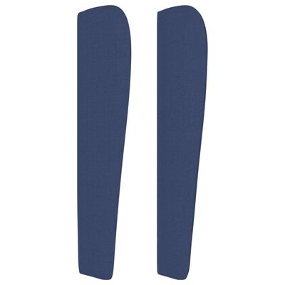 vidaXL Κεφαλάρι με Πτερύγια Μπλε 147x23x118/128 εκ. Υφασμάτινο
