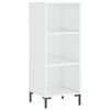 vidaXL &Nu;&tau;&omicron;&upsilon;&lambda;ά&pi;&iota; &Gamma;&upsilon;&alpha;&lambda;&iota;&sigma;&tau;&epsilon;&rho;ό &Lambda;&epsilon;&upsilon;&kappa;ό 34,5 x 32,5 x 90 &epsilon;&kappa;. &Epsilon;&pi;&epsilon;&xi;&epsilon;&rho;&gamma;. &Xi;ύ&lambda;&omicron;