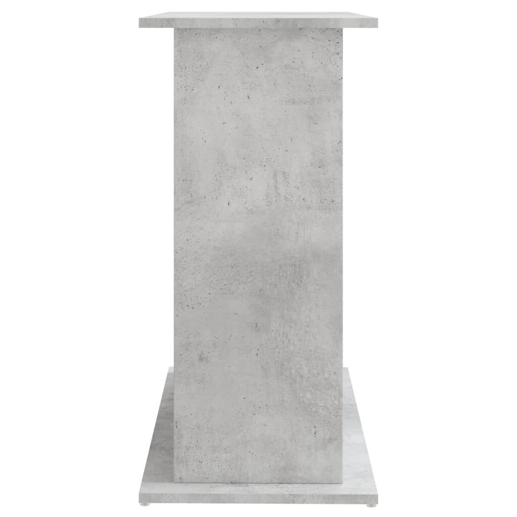 vidaXL Βάση Ενυδρείου Γκρι Σκυροδ. 81x36x73 εκ. από Επεξεργασμένο Ξύλο