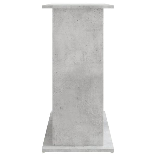 vidaXL Βάση Ενυδρείου Γκρι Σκυροδ. 81x36x73 εκ. από Επεξεργασμένο Ξύλο